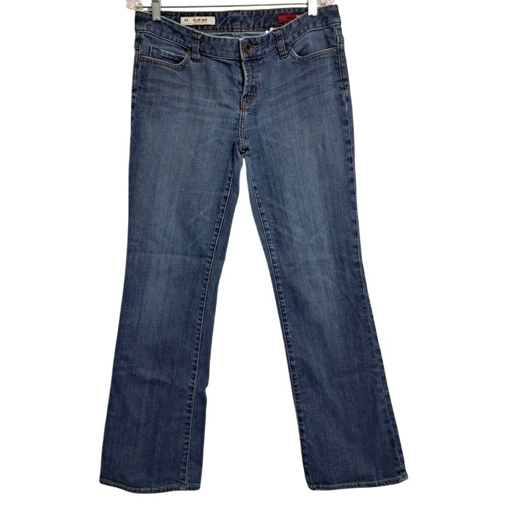 X2 Jeans Womens 10‎ L Slim Low Rise Boot Cut 06 Y2k Western Cowgirl
